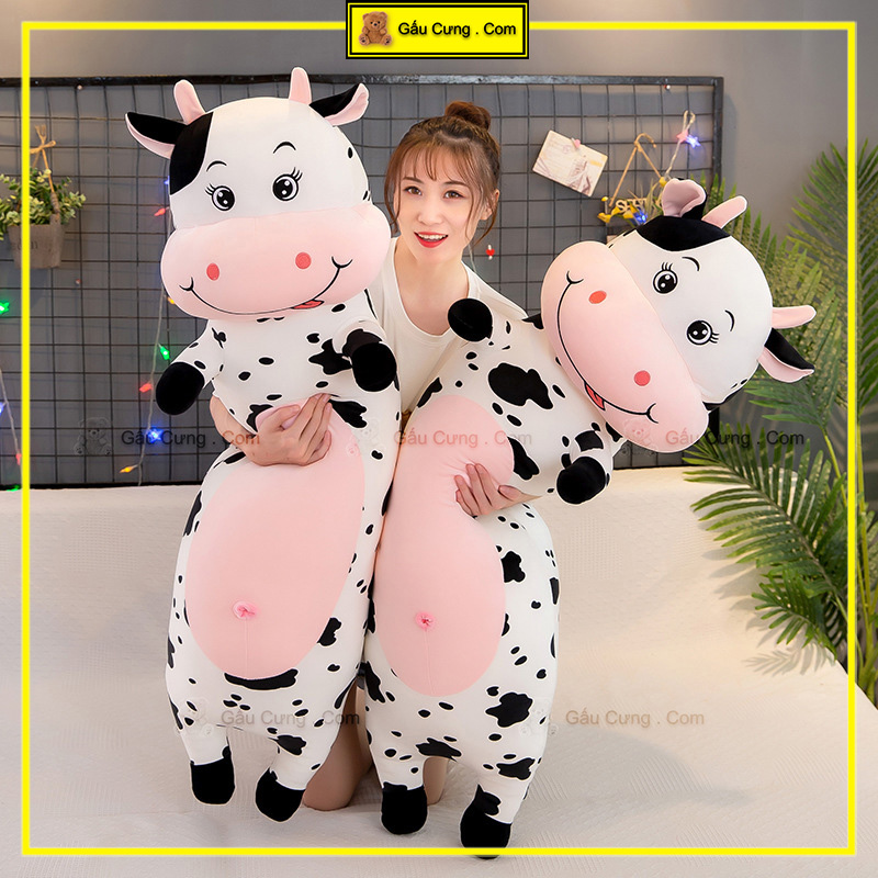 Gấu bông bò sữa đứng baby cute GY0030-COW ảnh mẫu 6