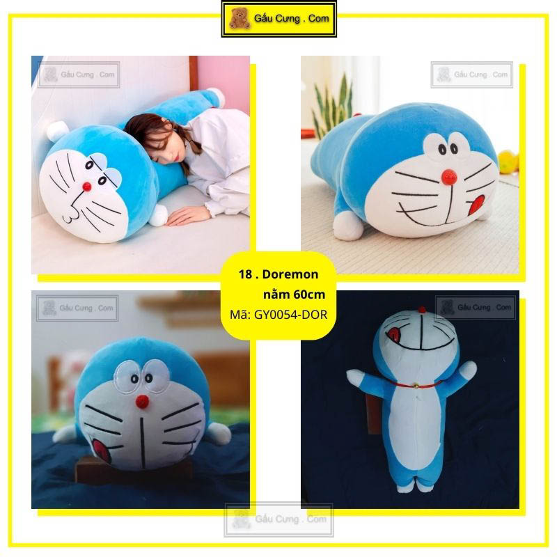 Gối ôm Doraemon nằm