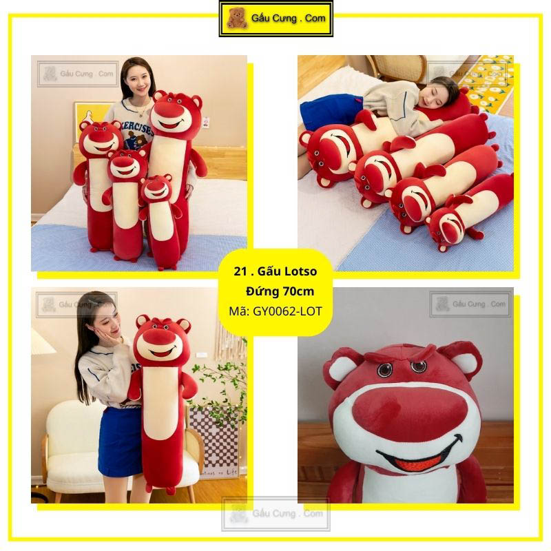 Gấu dâu Lotso đứng