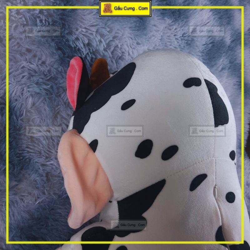 Gấu bông cute heo tiktok mặc áo bò sữa GY0025-PIG ảnh thực tế 9