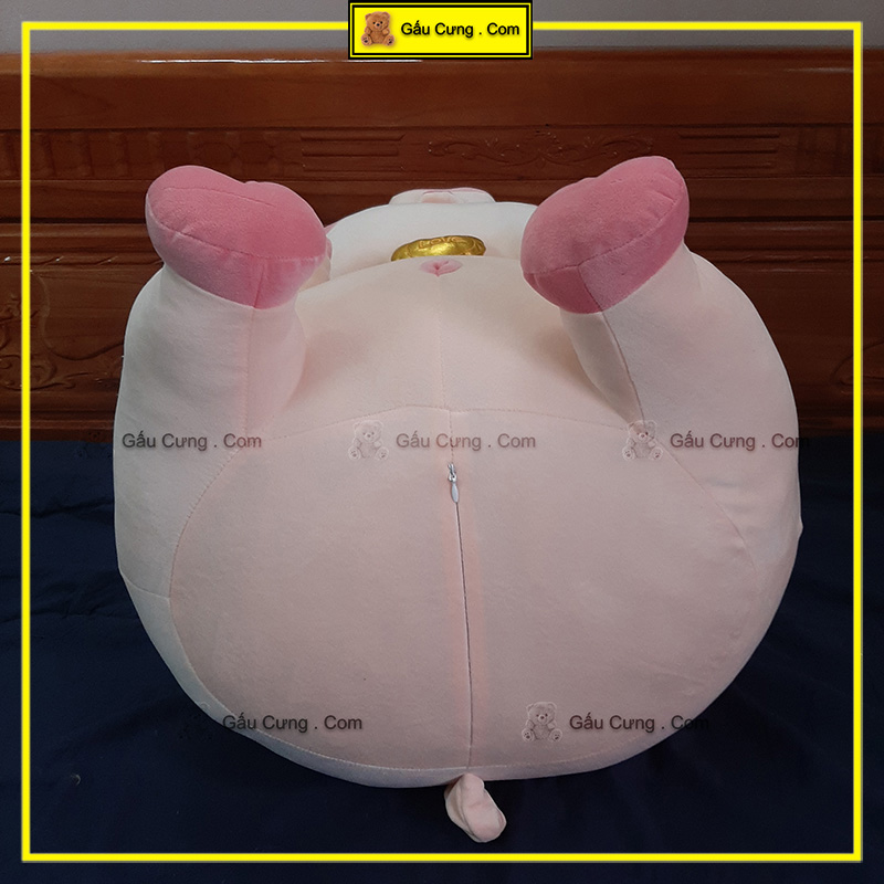 Gấu bông heo cute hồng phân GY0032-PIG ảnh thực tế 6