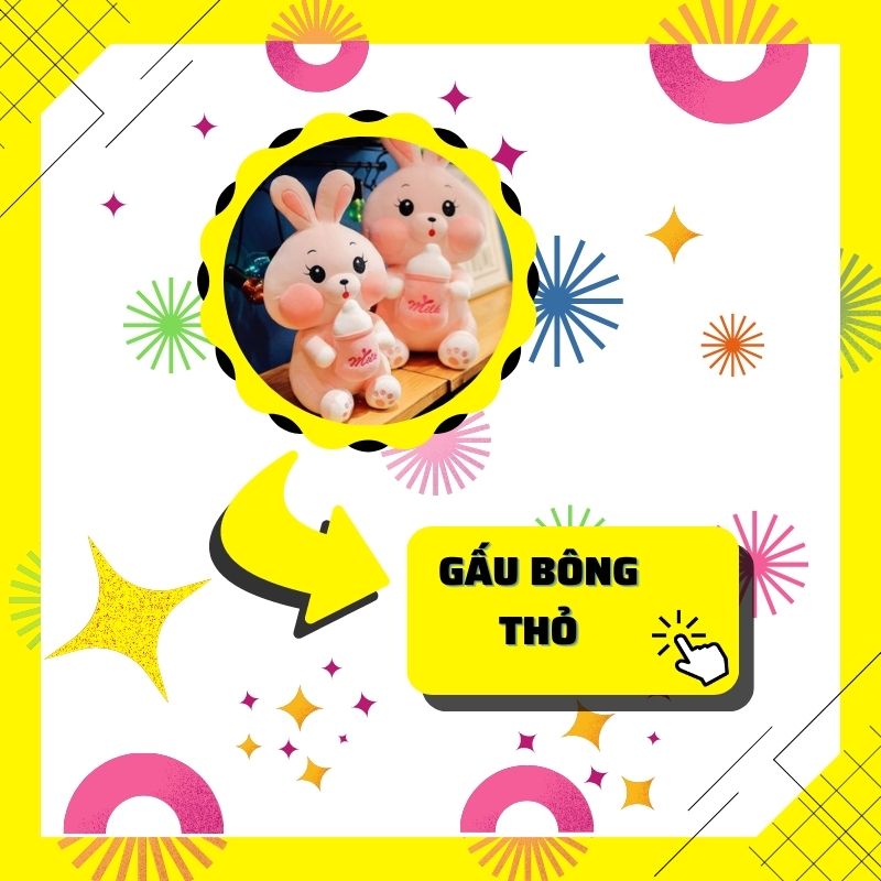 Gấu bông thỏ