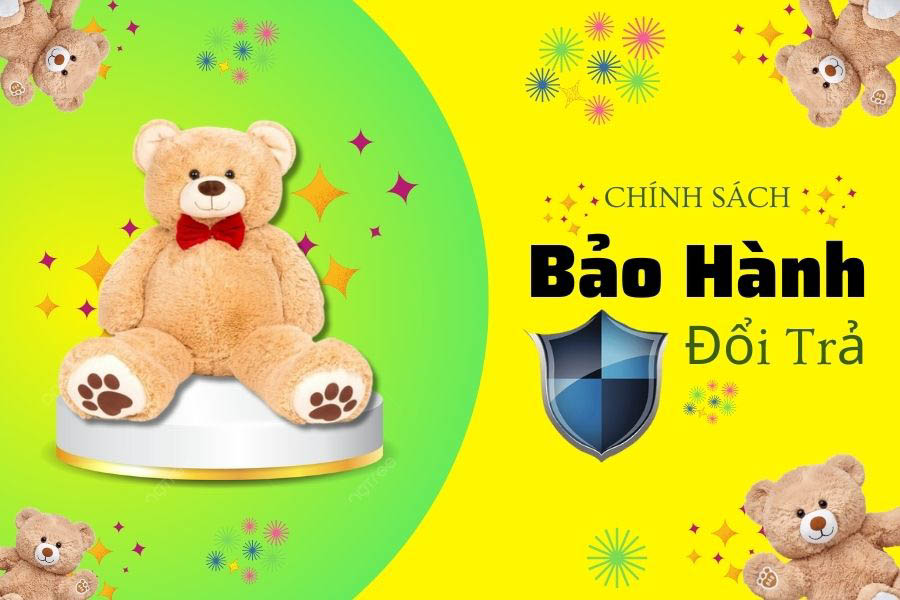 Bảo hành và đổi trả tại Gấu Cưng