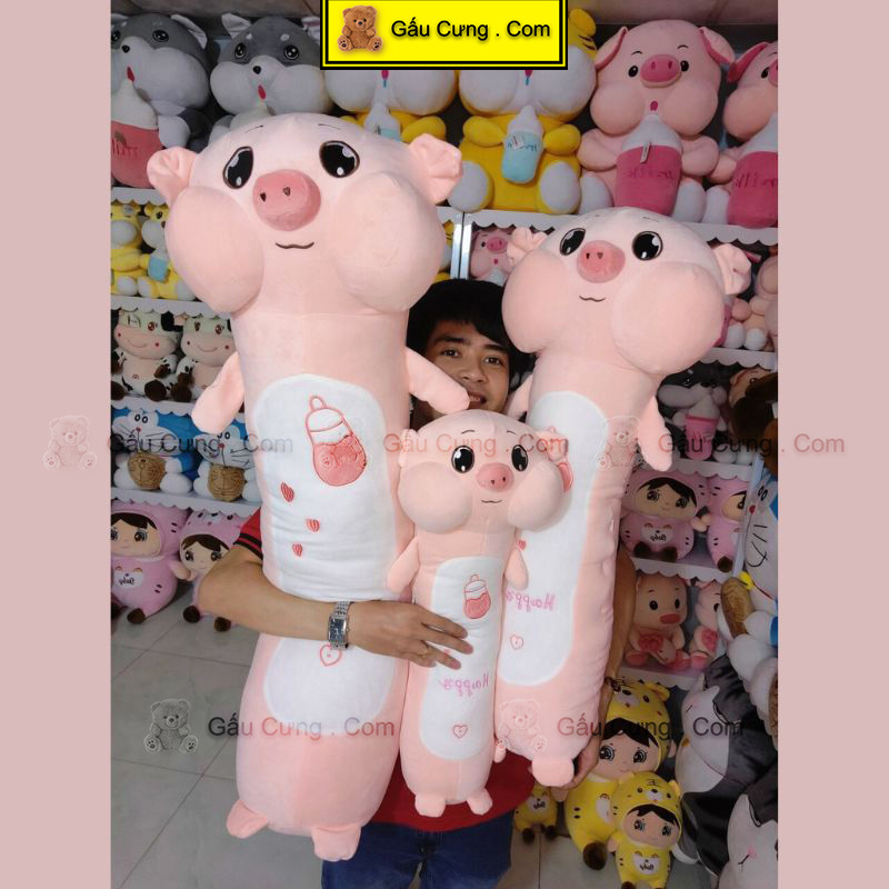 Gấu Bông Heo Hồng Má Phúng Phính Baby Cute đủ kích cỡ Từ 70cm Đến Dưới 1m2 (MSP: GY0011-PIG)