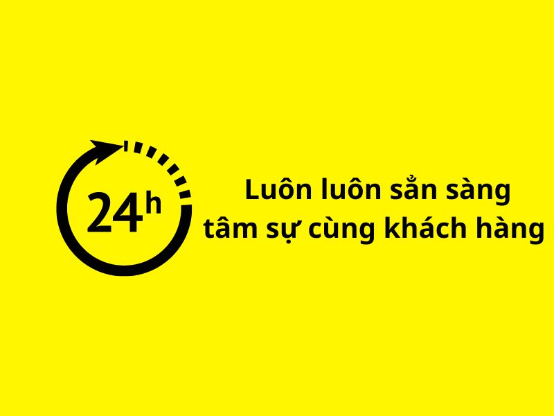 CSKH hoạt động 13,5h/ ngày và 7 ngày/ tuần