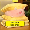 Size 50cm - Heo hồng + Kèm Chăn mền