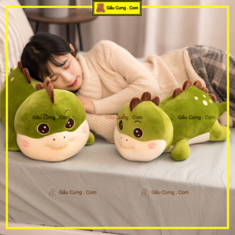 Gấu Bông Khủng Long Cute Funny, Gấu Bông Có Mền Size 50cm (MSP: GY0033-FUN)