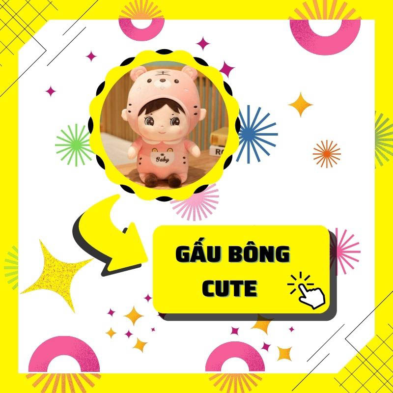 Gấu bông cute